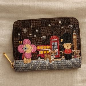Louis Vuitton Christmas Animation Zippy Coin Purse